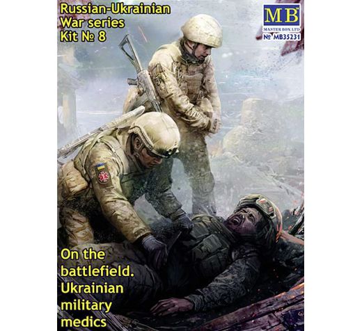 Figurines militaires : Médecins militaires ukrainiens 1/35 - Masterbox 35231