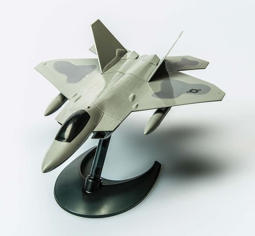 Quick Build - Maquette avion militaire : F22 Raptor - Airfix J6005