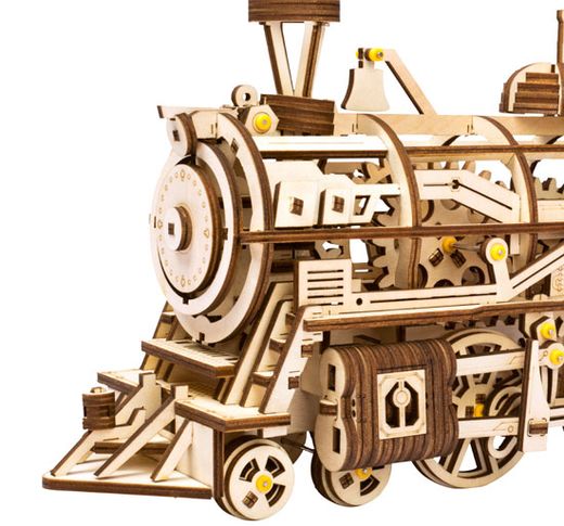 Puzzle 3D / Maquette bois Locomotive - Locomotive LK701