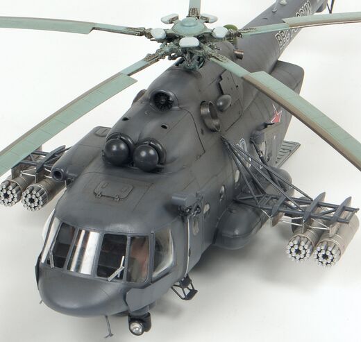 Maquette militaire : Hélicoptère de transport russe MI-171SH au 1/48 - Zvezda 04835 4835