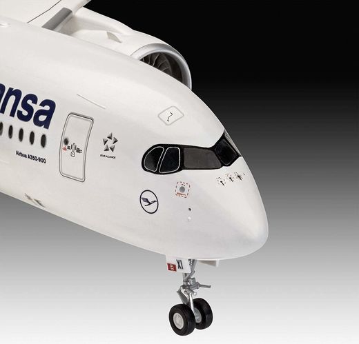 Maquette avion civil : Airbus A350-900 Lufthansa New Li - 1:144 - Revell 3881 03881