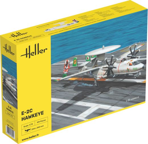 Maquette avion de surveillance : E-2C Hawkeye 1/72 - Heller 82300