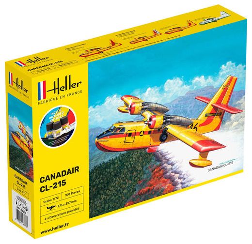 Maquette avion : Starter Kit Canadair CL 215 - 1:72 - Heller 56373