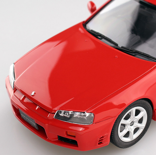 Maquette voiture : Nissan ER34 Skyline 25 GT-X 1/24 - Aoshima 05750