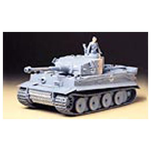 Maquette militaire : Char d'assaut allemand Tiger I - 1/35 - Tamiya 35216