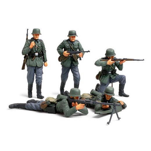 Figurines militaires : Infanterie Allemande - 1/35 - Tamiya 35293