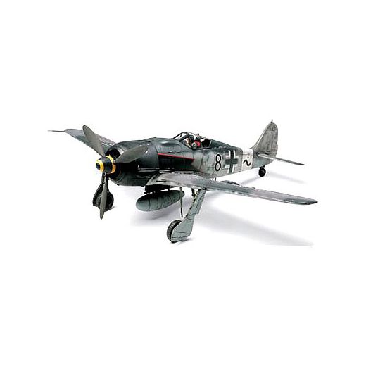 Maquette de Chasseur Allemand : Focke Wulf Fw190A 8 - 1/48 - Tamiya 61095