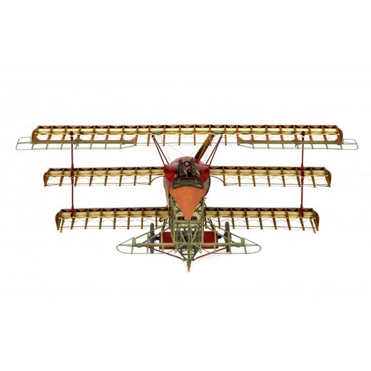 Maquette en bois avion : Fokker Dr.I Triplan du Baron Rouge - 1:16 - Artesania Latina 20350