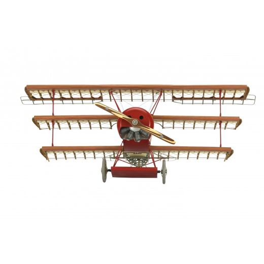 Maquette en bois avion : Fokker Dr.I Triplan du Baron Rouge - 1:16 - Artesania Latina 20350