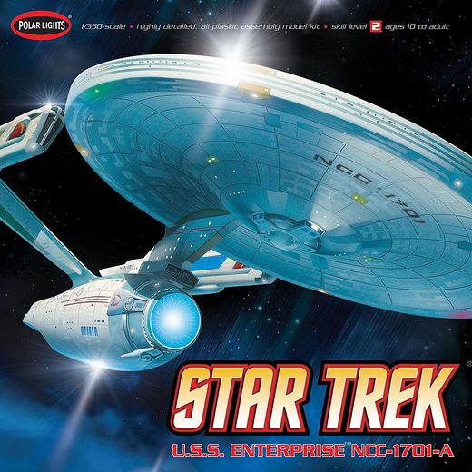 Maquette à thème : Star Trek USS Enterprise 50e anniversaire - 1/350 - Polar Lights 938