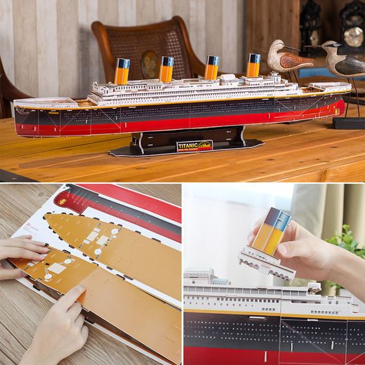 Puzzle 3D : Titanic - Revell 170, 00170