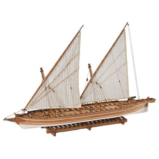 Maquette de bâteau bois : Canonnière Arrow 1814 - AMATI 1422