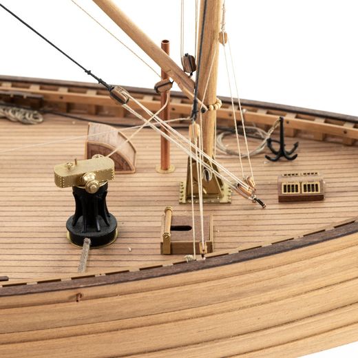 Maquette bateau bois - Bateau de pêche Ecossais Fifie - Amati 1300/09