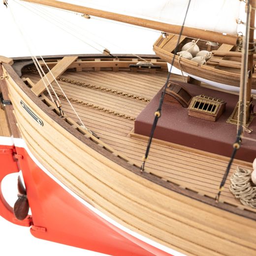 Maquette bateau bois - Bateau de pêche Ecossais Fifie - Amati 1300/09Maquette bateau bois - Bateau de pêche Ecossais Fifie - Amati 1300/09