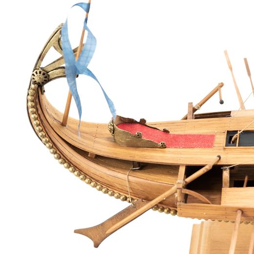 Maquette bateau bois : Birème Grecque - 1:35 - Amati 1404