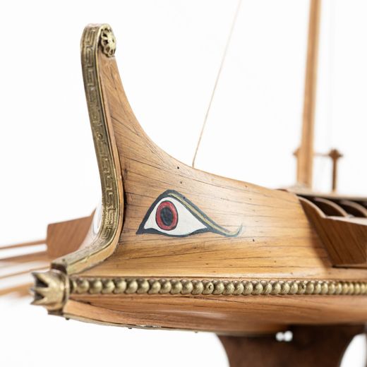 Maquette bateau bois : Birème Grecque - 1:35 - Amati 1404