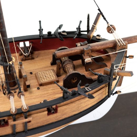 Maquette kit de bateau en bois - HM Cutter Lady Nelson - 1/64 - Amati 1300/01