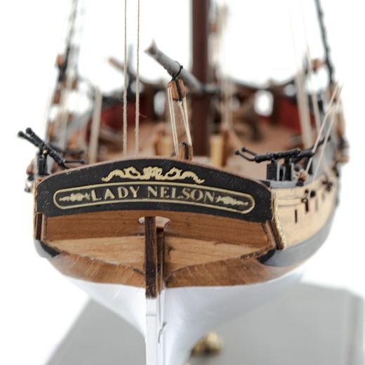 Maquette kit de bateau en bois - HM Cutter Lady Nelson - 1/64 - Amati 1300/01