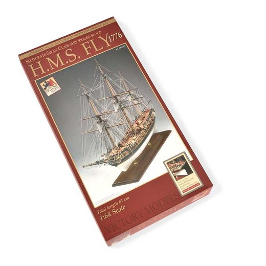 Maquette kit de bateau en bois - H.M.S. FLY Trois Mats Britannique - Amati 1300/03