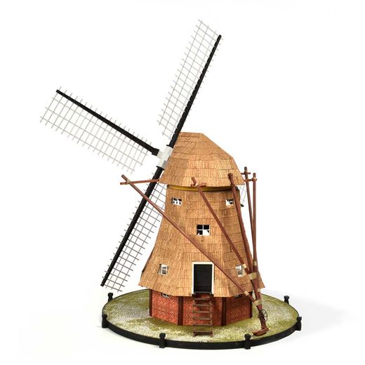 Maquette kit en bois - Moulin à vent hollandais 1:30 - Amati 1710/01