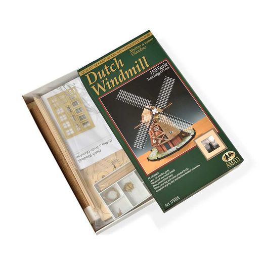 Maquette kit en bois - Moulin à vent hollandais 1:30 - Amati 1710/01