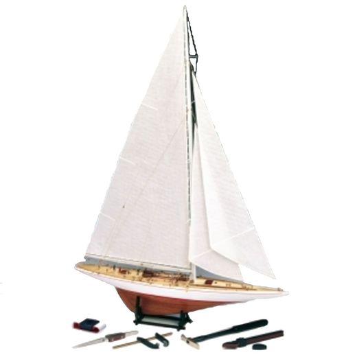 Maquette bateau bois : Rainbow us defender - 1:80 - Amati 1700-11