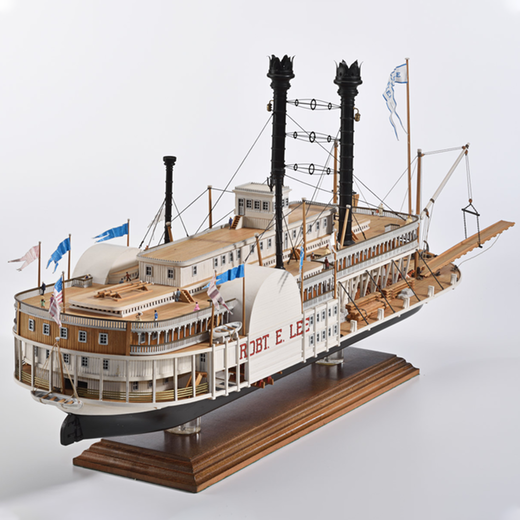 Maquette de bâteau bois : ROBERT E. LEE XIXe siècle au 1:150 - Amati 1439