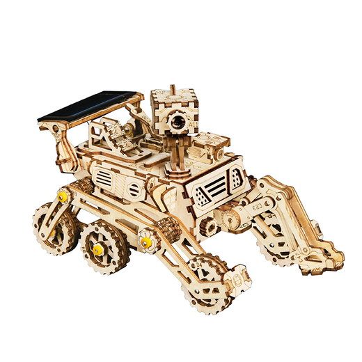 Maquette bois : Robot d'exploration Harbinger Rover - Robotime LS402