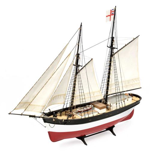 Maquette navire en bois : Hunter Q-Ship - 1/60 - Amati B1450 1450