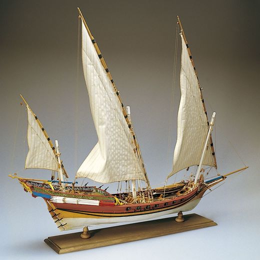 Maquette navire en bois : Xèbec - 1/60 - Amati B1427 1427