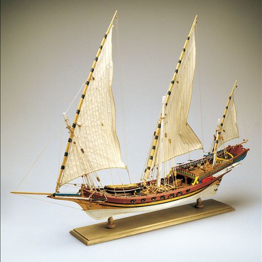 Maquette navire en bois : Xèbec - 1/60 - Amati B1427 1427Maquette navire en bois : Xèbec - 1/60 - Amati B1427 1427