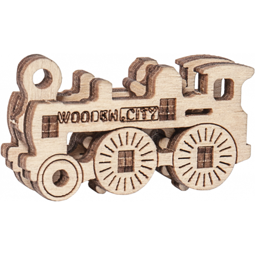 Puzzle 3D - Maquette bois : Set transports 3 en 1 - Wooden City WR319 319