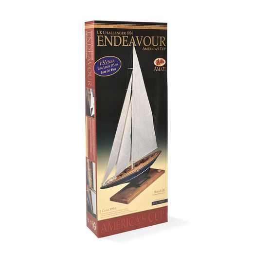 Maquette voilier bois : Endeavour J-Class - 1:35 - Amati 1700-82