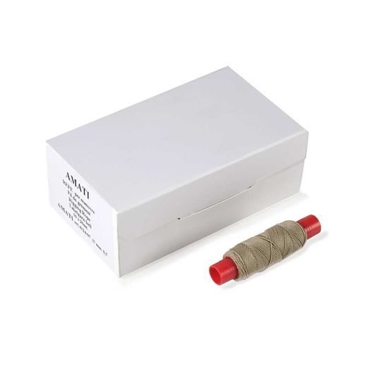 Outillage pour maquettes : Fil de grément beige 20 mtl. 0,70 mm - Amati 4124-07