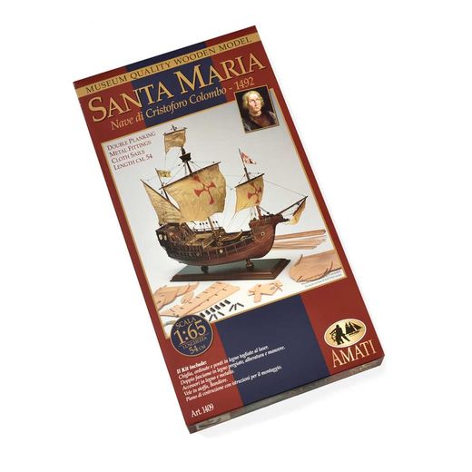 Maquette navire en bois : Santa Maria - 1/65 - Amati B1409 1409