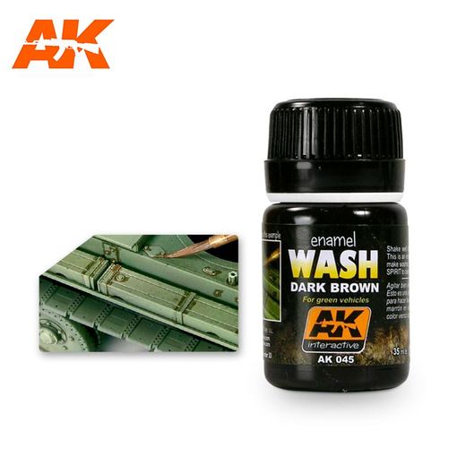 Dark Wash For Green Vehicles - Ak Interactive AK045