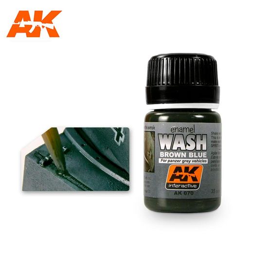 Wash For Panzer Grey - Ak Interactive AK070