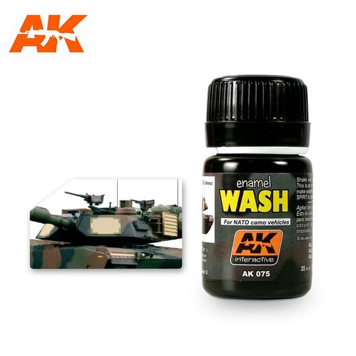 Lavis de camouflage pour véhicule de l'Otan --NATO car wash. - Ak Interactive AK075