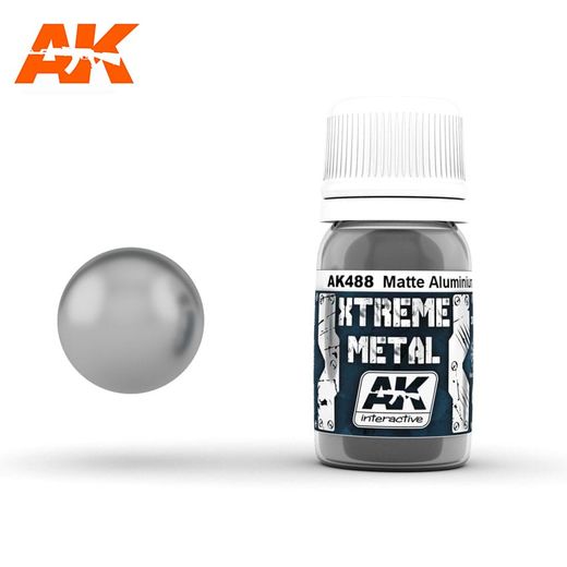 Xterme Metal Matte Aluminium - Ak Interactive AK488