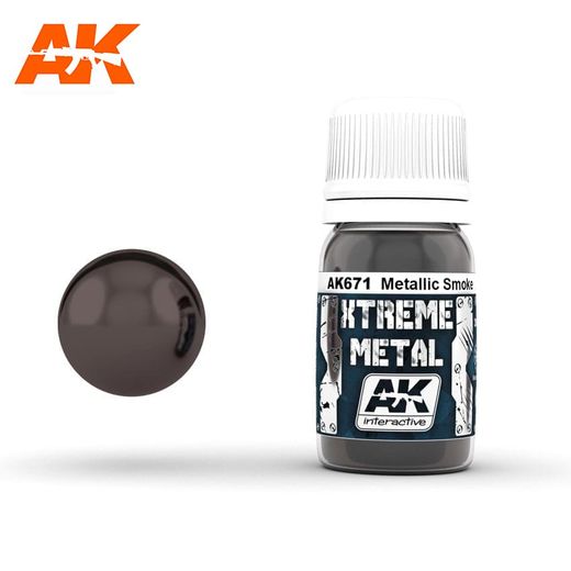 Xtreme Metal Smoke Fumée Metallic - Ak Interactive AK671