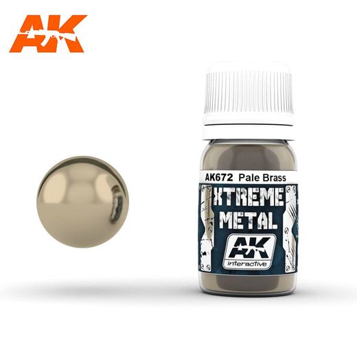 Xtreme Metal Pale Brass Laiton - Ak Interactive AK672