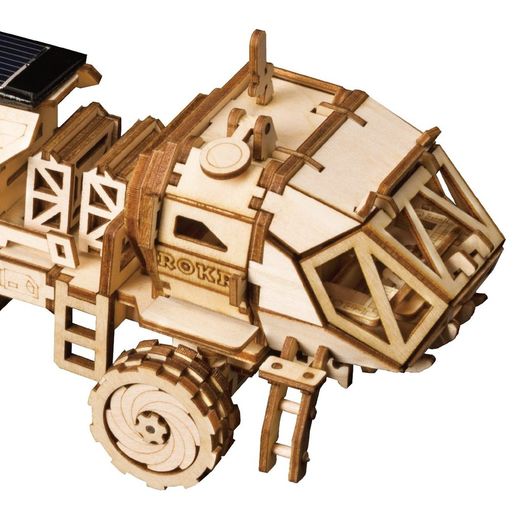 Puzzle 3D / Maquette bois : Robot d'exploration Navitas Rover - Robotime LS50 LS504