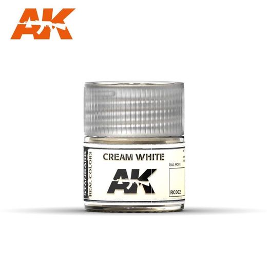 Cream White 10ml - Ak Interactive RC002