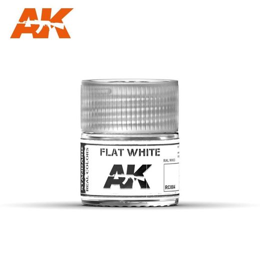 Flat White 10ml - Ak Interactive RC004