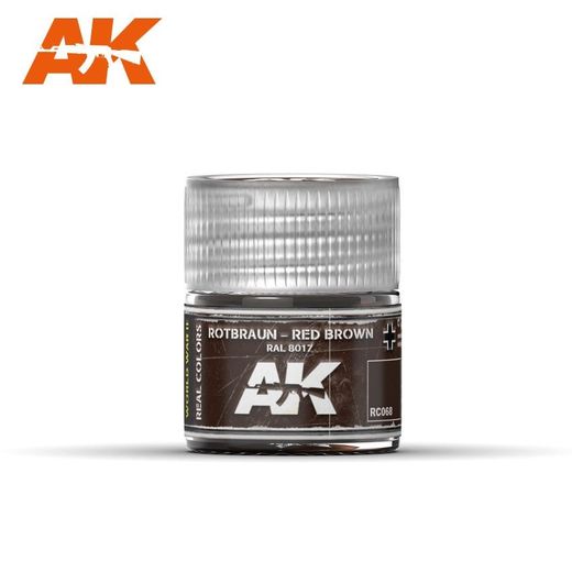 Rotbraun-Red Brown RAL 8017  10ml - Ak Interactive RC068