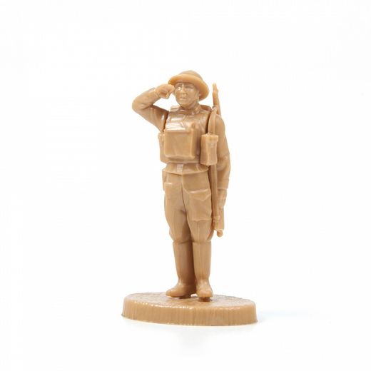 Figurines militaires : Commandement Britannique 2e GM - 1/72 - Zvezda 6174 06174