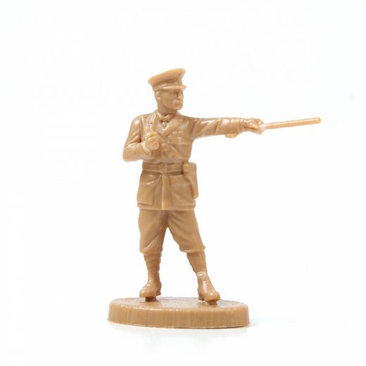 Figurines militaires : Commandement Britannique 2e GM - 1/72 - Zvezda 6174 06174