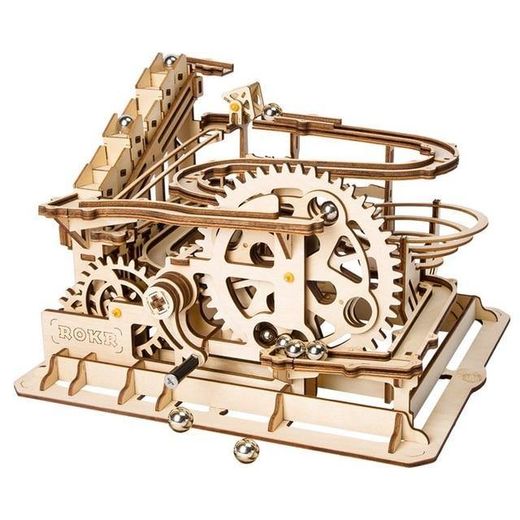 Puzzle 3D / Maquette bois : Piste de billes Robotime - Robotime LG501