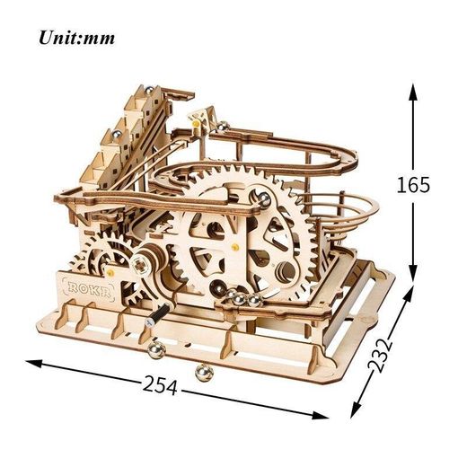 Puzzle 3D / Maquette bois : Piste de billes Robotime - Robotime LG501