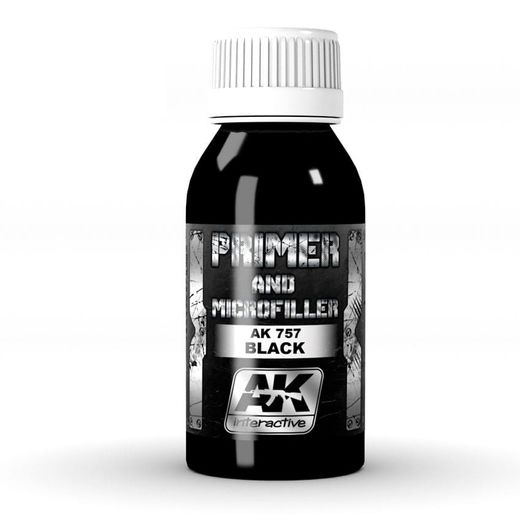 Appret Noir primer et microfiller - AK 757